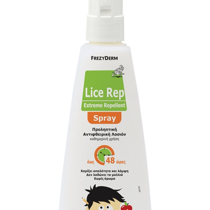 Frezyderm Lice Rep Extreme Repellent Spray Προληπτική Αντιφθειρική Λοσιόν, 150ml