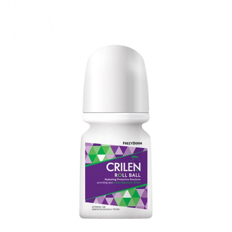 Frezyderm Crilen Roll Ball Ενυδατικό Εντομοαπωθητικό Γαλάκτωμα, 50ml