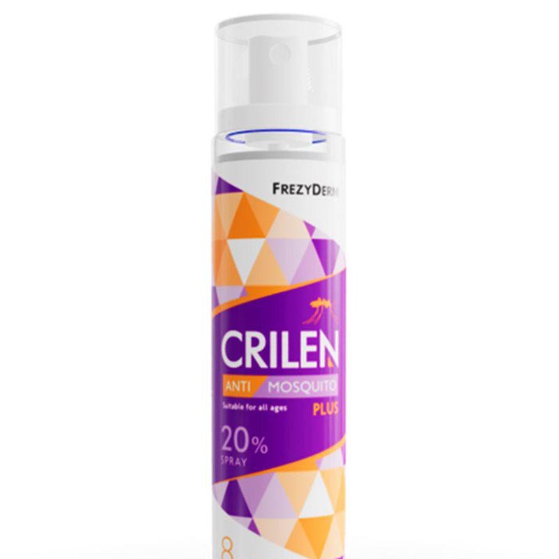 Frezyderm Crilen Anti-Mosquito Plus Spray Ενυδατικό Σπρέι Κατά των Κουνουπιών με 20% IR3535, 100ml