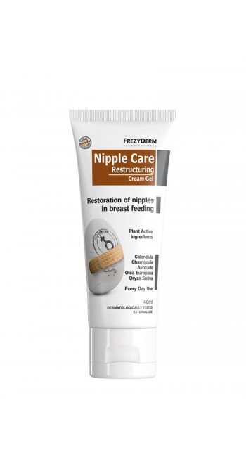 Frezyderm Nipple Care Restructuring Cream-Gel Κρέμα για την Αποκατάσταση των Θηλών κατά τον Θηλασμό, 40ml