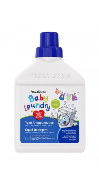 Frezyderm Baby Laundry Υγρό Απορρυπαντικό για Βρεφικά Ρούχα, 1lt