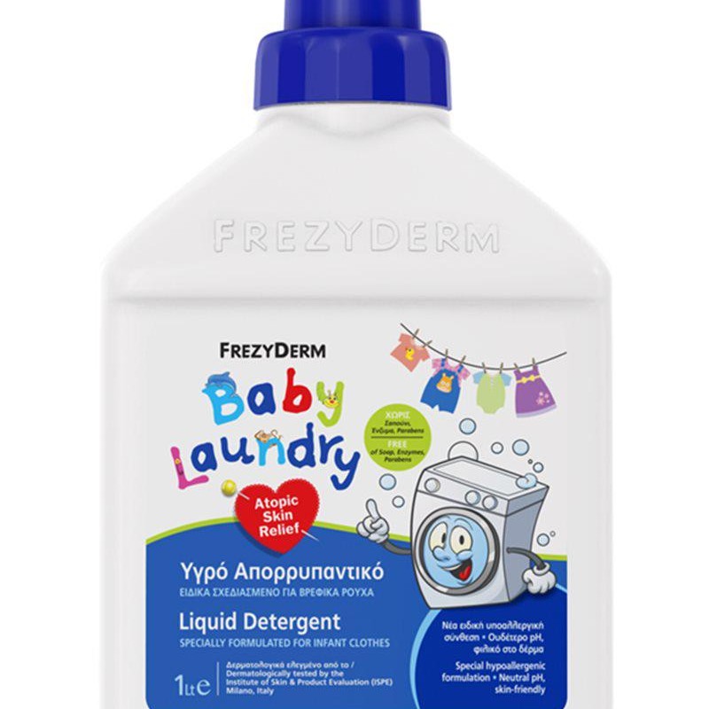 Frezyderm Baby Laundry Υγρό Απορρυπαντικό για Βρεφικά Ρούχα, 1lt