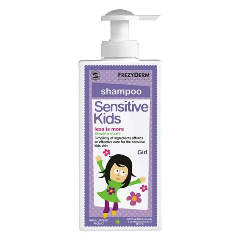 Frezyderm Sensitive Kids Παιδικό Σαμπουάν για Κορίτσια, 200ml