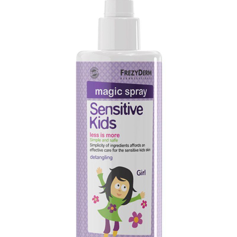 Frezyderm Sensitive Kids Magic Spray for Girls Παιδικό Σπρέι για Ξέμπλεγμα Μαλλιών, 150ml