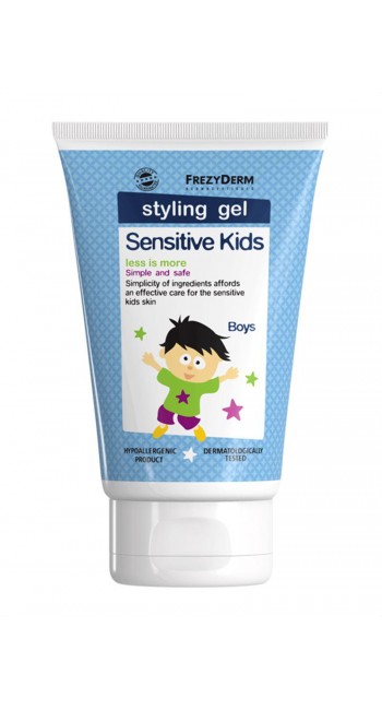 Frezyderm Sensitive Kids Styling Gel Παιδικό Ζελέ Μαλλιών για Δυνατό Κράτημα, 100ml