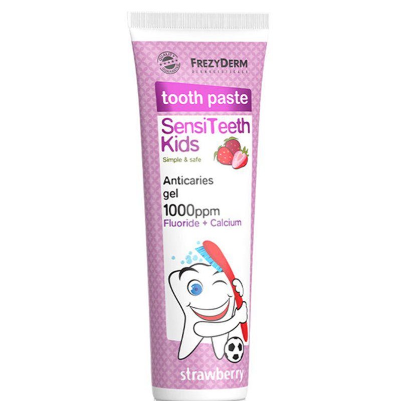 Frezyderm SensiTeeth Kids Toothpaste Παιδική Οδοντόκρεμα 1.000ppm, 50ml