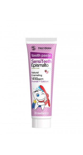 Frezyderm SensiTeeth Epismalto Toothpaste 1.450ppm Οδοντόκρεμα Φυσικής Επισμάλτωσης για Παιδιά από 6 ετών, 50ml