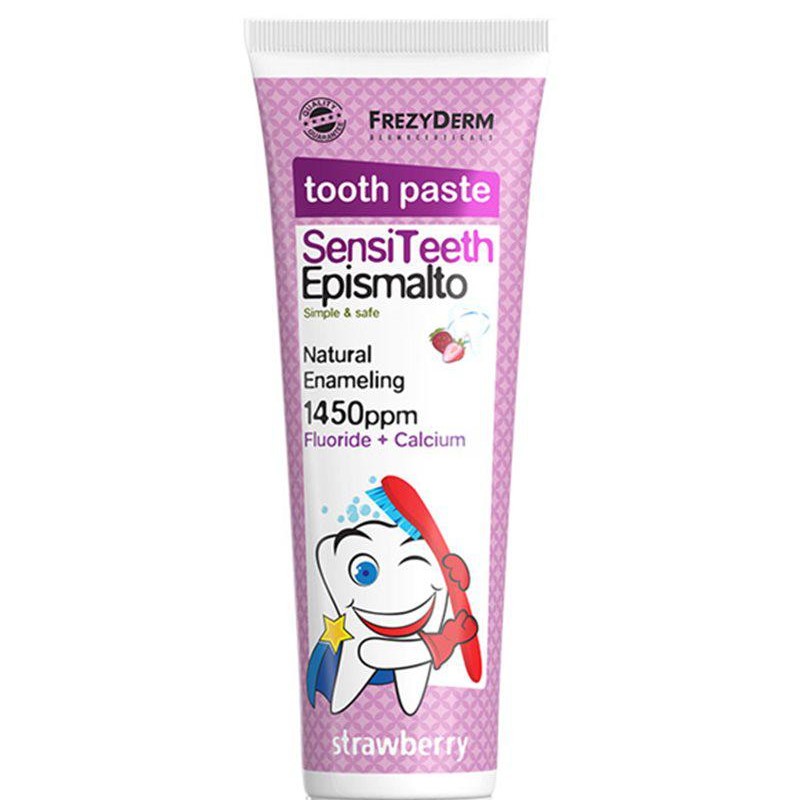 Frezyderm SensiTeeth Epismalto Toothpaste 1.450ppm Οδοντόκρεμα Φυσικής Επισμάλτωσης για Παιδιά από 6 ετών, 50ml