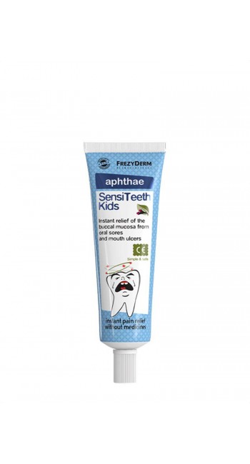 Frezyderm SensiTeeth Kids Aphthae Gel Εξειδικευμένο Gel για Άφθες & Στοματικά Έλκη, 25ml