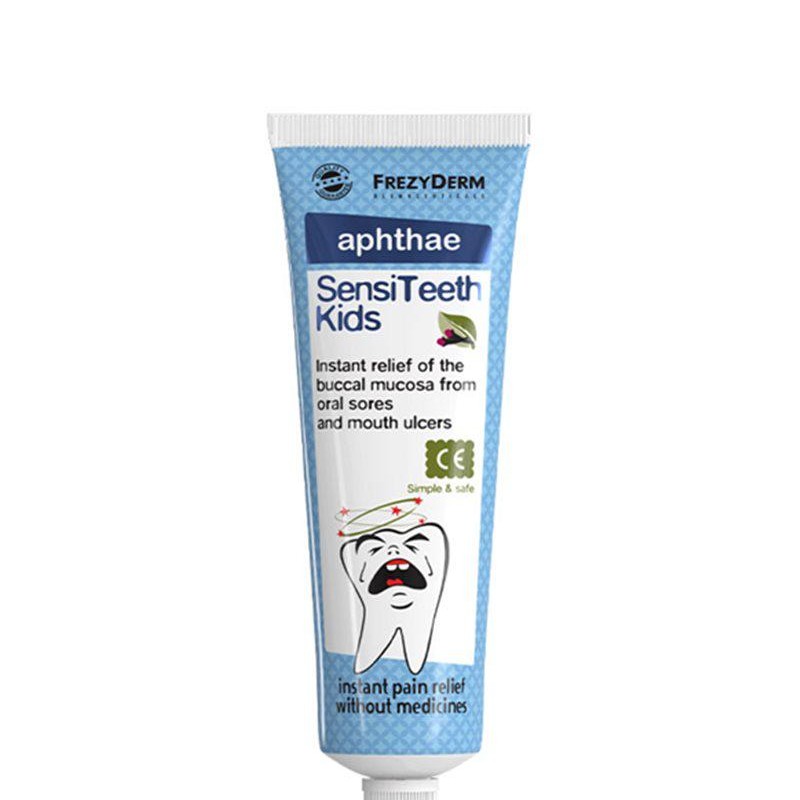 Frezyderm SensiTeeth Kids Aphthae Gel Εξειδικευμένο Gel για Άφθες & Στοματικά Έλκη, 25ml