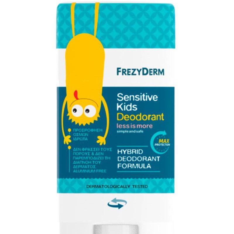 Frezyderm Kids Sensitive Deodorant Max Protection Παιδικό Αποσμητικό Στικ, 40ml