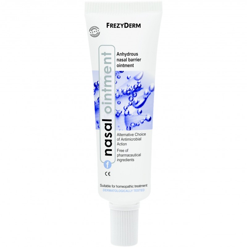 Frezyderm Nasal Ointment Άνυδρη Ρινική Αλοιφή για Αντιμετώπιση Ερεθισμών & Ενίσχυσης Επιδερμικού Φραγμού, 15ml