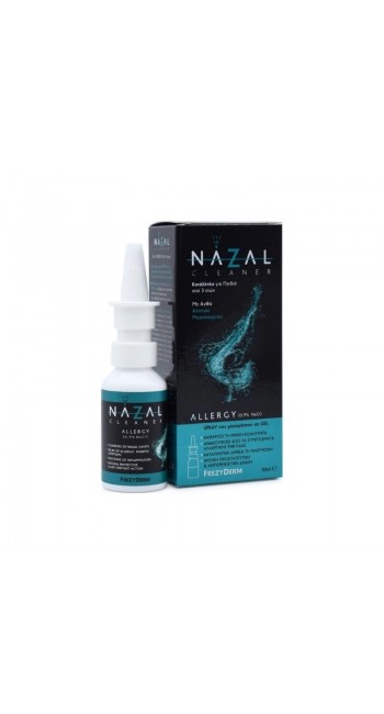 Frezyderm Nazal Cleaner Allergy για Ανακούφιση από Αλλεργική Ρινίτιδα Υπέρτονο αλατούχο διάλυμα 0,9% NaCl, 30ml