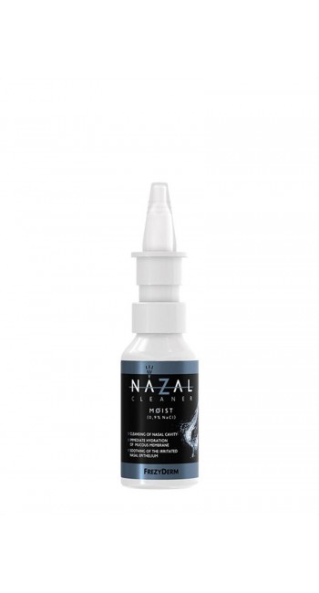 Frezyderm Nazal Cleaner Moist για Ανακούφιση από Ξηρότητα της Ρινικής Κοιλότητας Υπέρτονο αλατούχο διάλυμα 0,9% NaCl, 30ml