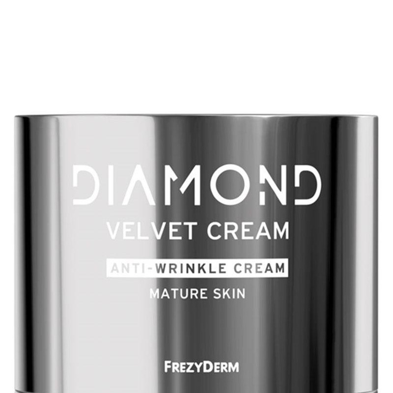 Frezyderm Diamond Velvet Anti - Wrinkle Cream, Αντιρυτιδική - Συσφικτική Κρέμα Για Ώριμα Δέρματα, 50ml