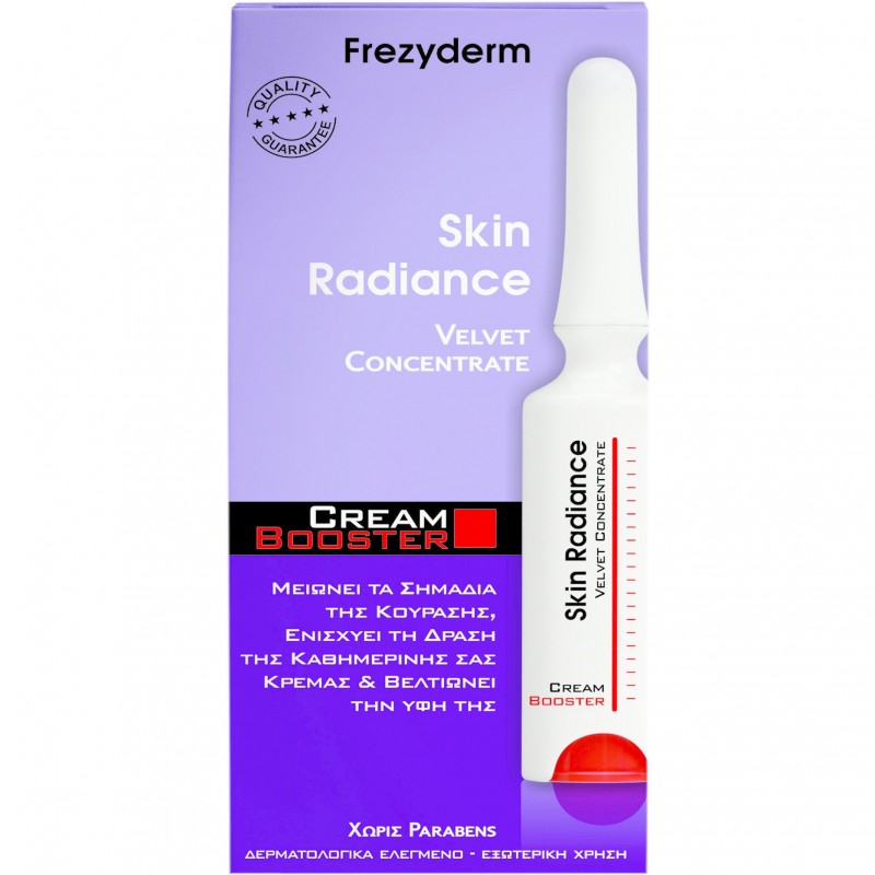 Frezyderm Skin Radiance Cream Booster Αγωγή Αποκατάσταση Κουρασμένης Όψης με Φυτικά Εκχυλίσματα, 5ml