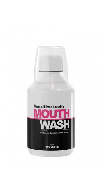 Frezyderm Sensitive Teeth Mouthwash Στοματικό Διάλυμα για τα Ευαίσθητα Δόντια, 250ml