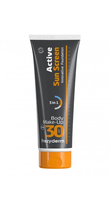 Frezyderm Active Sun Screen Body Make Up SPF 30+ Aντηλιακό Make Up Σώματος, 75ml