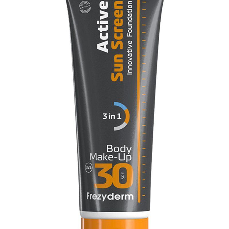 Frezyderm Active Sun Screen Body Make Up SPF 30+ Aντηλιακό Make Up Σώματος, 75ml