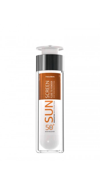 Frezyderm Sun Screen Fluid-To-Powder Spf 50+ - Αντηλιακό Προσώπου Με Αίσθηση Πούδρας, 50ml