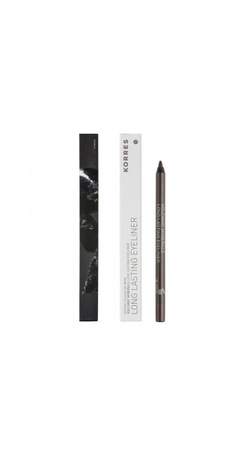 Korres Volcanic Minerals Long Lasting Eyeliner No. 02 Καφέ, 1,2 gr