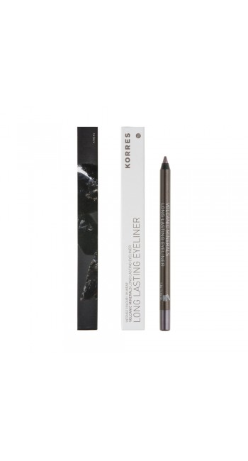 Korres Volcanic Minerals Long Lasting Eyeliner No. 03 Μεταλλικό Καφέ, 1,2 gr