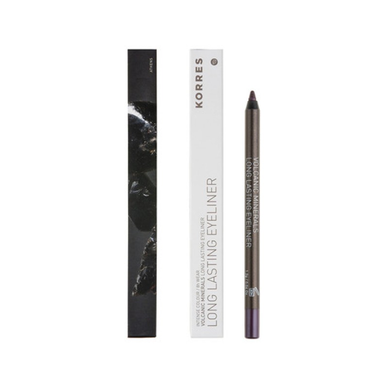 Korres Volcanic Minerals Long Lasting Eyeliner No. 04 Μωβ, 1.2 gr