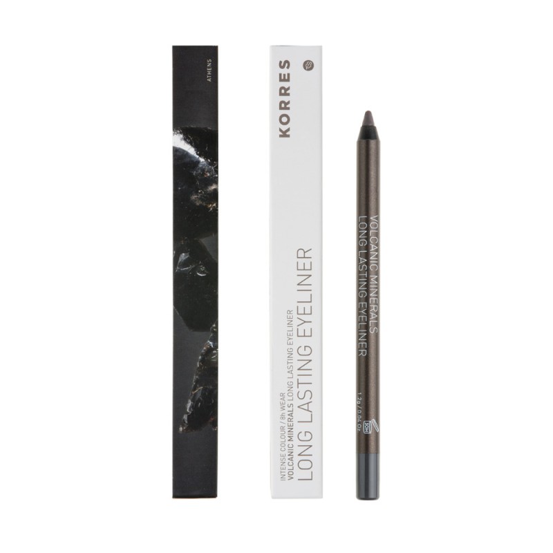 Korres Volcanic Minerals Long Lasting Eyeliner No. 06 Γκρι, 1,2 gr