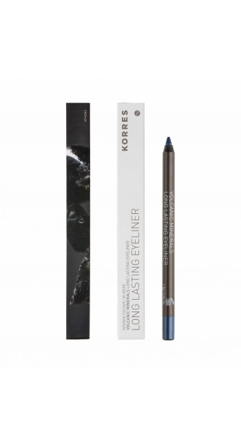 Korres Volcanic Minerals Long Lasting Eyeliner No. 08 Μπλε, 1,2 gr