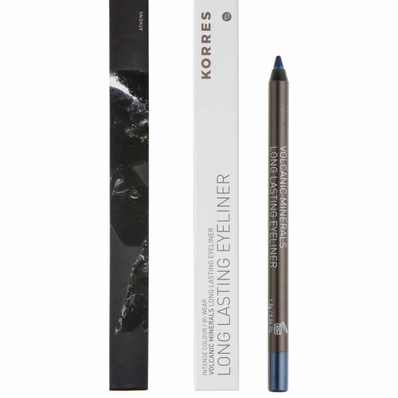 Korres Volcanic Minerals Long Lasting Eyeliner No. 08 Μπλε, 1,2 gr