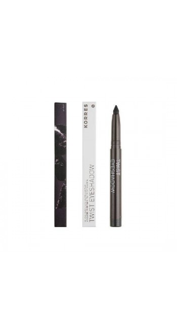 Korres Volcanic Minerals Twist Eyeshadow No 98 Μαυρο Μεταλλικό, Σκιά με κρεμώδης υφή1,4gr 