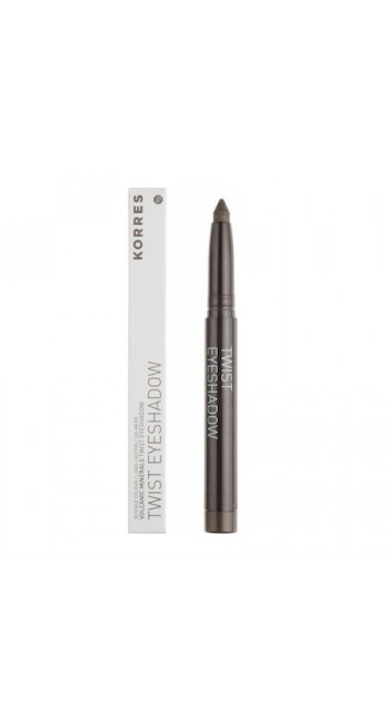 Korres Volcanic Minerals Twist Eyeshadow No 46  Λαδί Πράσινο, Σκιά με κρεμώδης υφή 1,4gr 