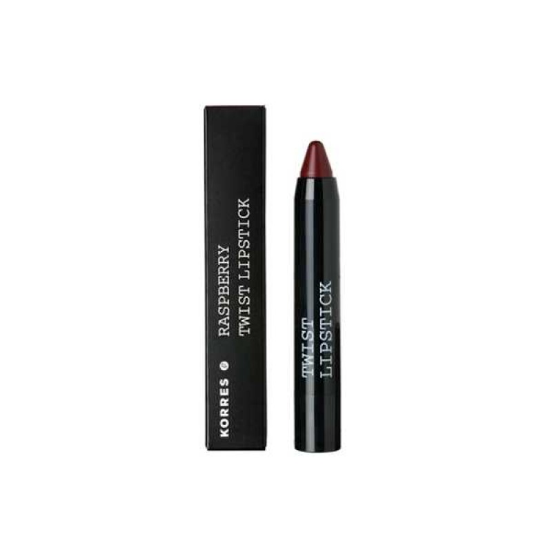 Korres Twist Lipstick Dramatic, Κραγιόν Βατόμουρο σε Συσκευασία Μολυβιού, 2.5gr 