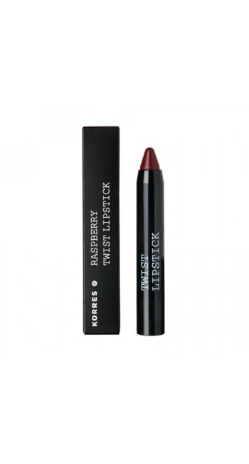 Korres Twist Lipstick Seductive, Κραγιόν Βατόμουρο σε Συσκευασία Μολυβιού, 2.5gr 