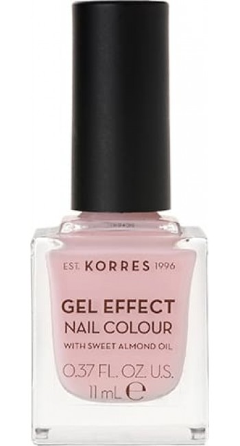 Korres Gel Effect Nail Colour No.5 Candy Pink Βερνίκι Νυχιών, 11ml