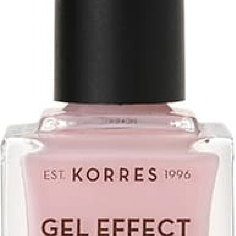 Korres Gel Effect Nail Colour No.5 Candy Pink Βερνίκι Νυχιών, 11ml