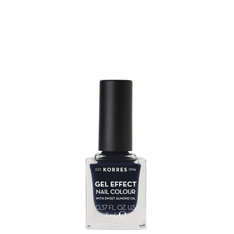 Korres Βερνίκι Νυχιών Gel Effect Nail Colour No88 Steel Blue, 11ml 