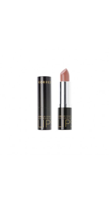 Korres Morello Creamy Lipstick No 04 Λαχταριστό Μελί, Σταθερό-Λαμπερό Αποτέλεσμα, 3,5gr 