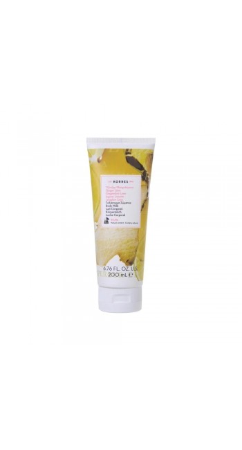 Korres Body Milk Ginger Lime Γαλάκτωμα Σώματος Τζίντζερ Μοσχολέμονο 250ml