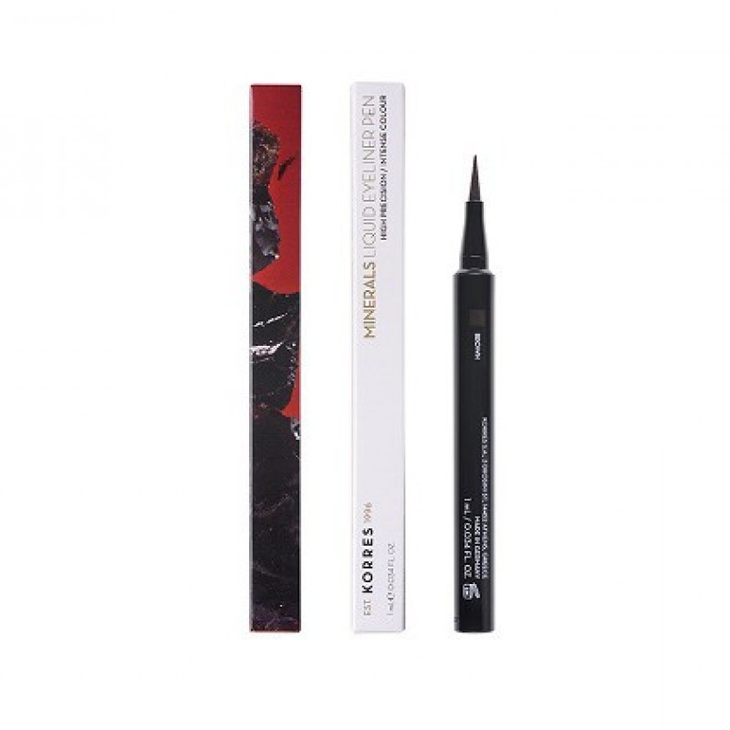 Korres Minerals Liquid Eyeliner Brown, 1ml 