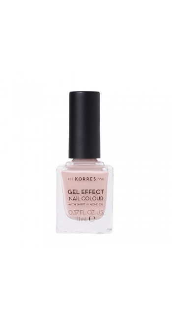 Korres Gel Effect Nail Colour No.32 Cocos Sand Βερνίκι Νυχιών, 11ml