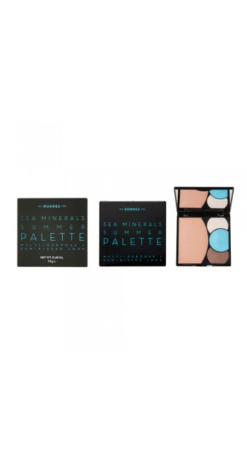 Korres Sea Minerals Summer Palette για Πρόσωπο και Μάτια Blue Waves, 13gr 