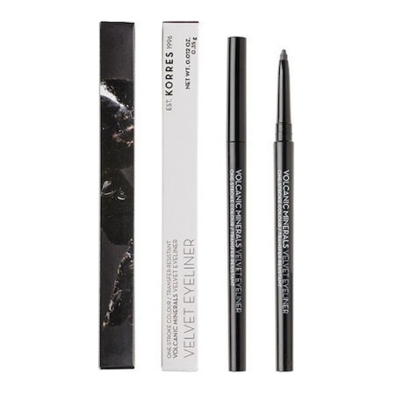 Korres Volcanic Minerals Long Lasting Eyeliner 06 Smokey Grey, 35g