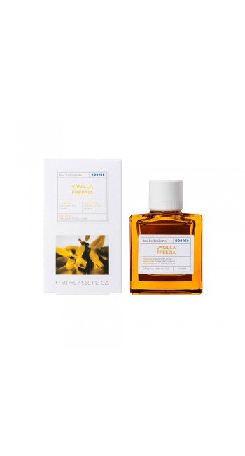 Korres Eau De Toilette Vanilla Freesia Γυναικείο Άρωμα Βανίλια Φρέζια, 50ml.