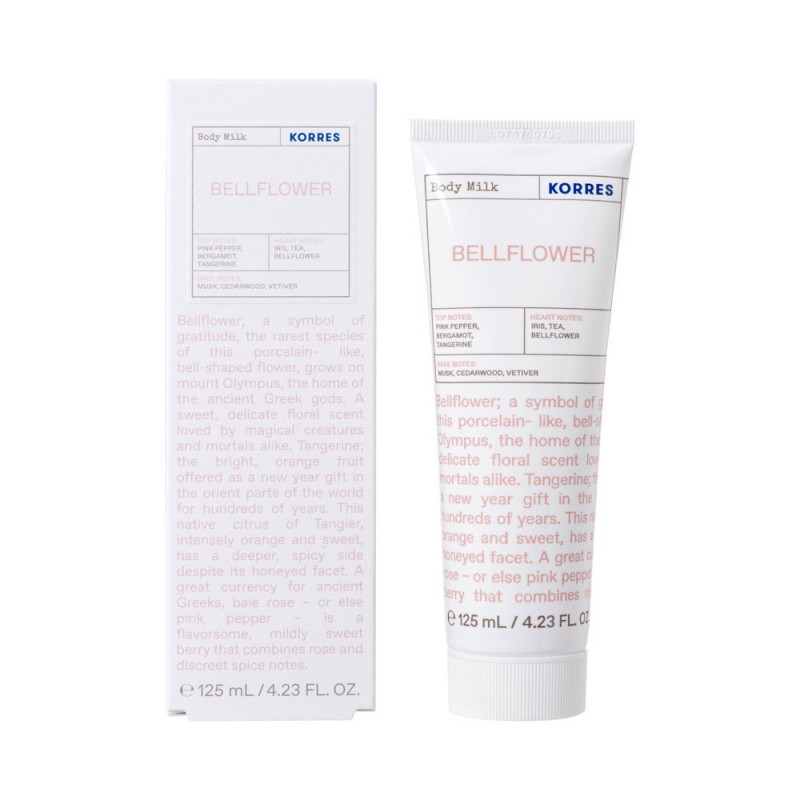 Korres Body Milk Bellflower Ενυδατικό Γαλάκτωμα Σώματος, 125ml