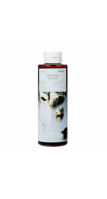 Korres Saffron Spices Αφρόλουτρο, 250ml 