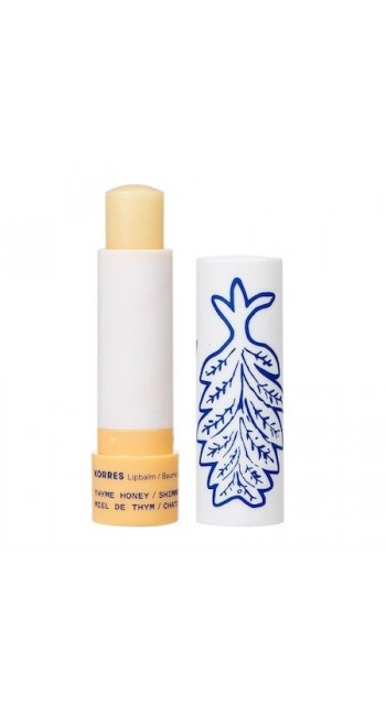 Korres Lip Balm Thyme Honey Shimmery Ενυδατική Φροντίδα για τα Χείλη με Μέλι για Έξτρα Λάμψη, 4,5g