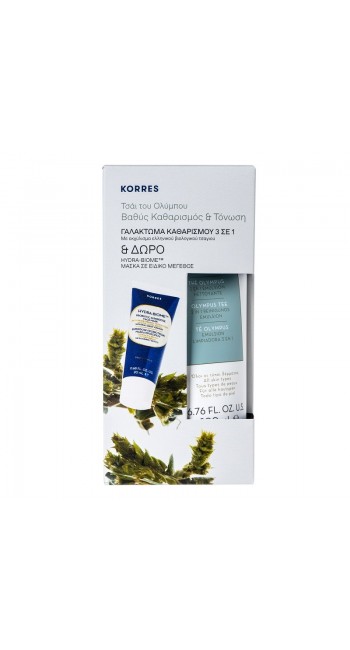 Korres Promo Greek Yoghurt Αφρώδης Κρέμα Καθαρισμού, 150ml & ΔΩΡΟ Hydra-Biome Face Mask, 20ml 