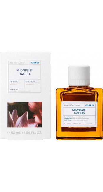 Korres Midnight Dahlia Eau De Toilette Άρωμα για Γυναίκες, 50ml