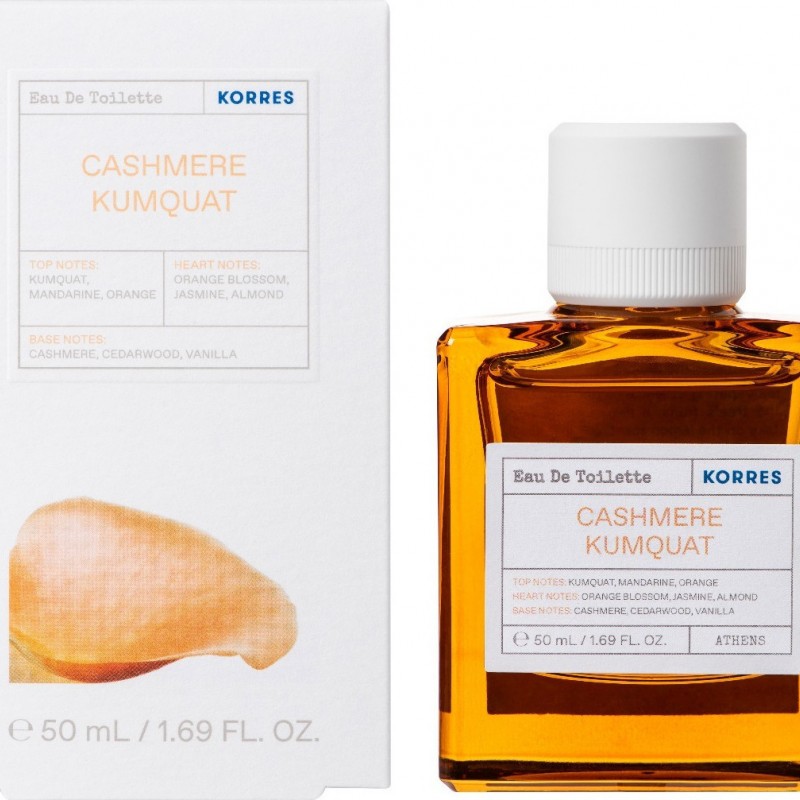 Korres Cashmere Kumquat Eau De Toilette Άρωμα για Γυναίκες, 50ml